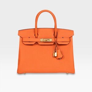 Hermès - Birkin 30 - Orange Togo